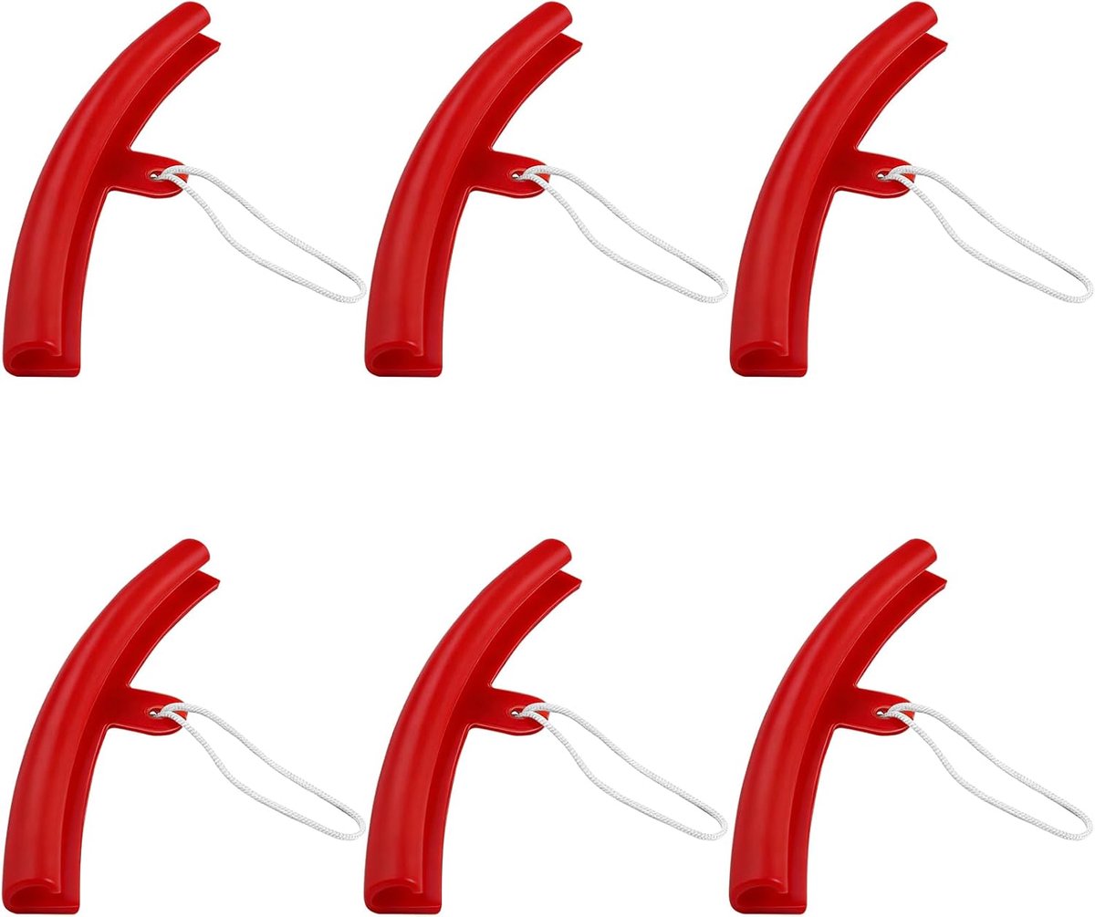 Rim protectors set van 6 - rubberen bescherming - flexibiliteit en duurzaamheid - voorkomt beschadigingen - ShopVlot