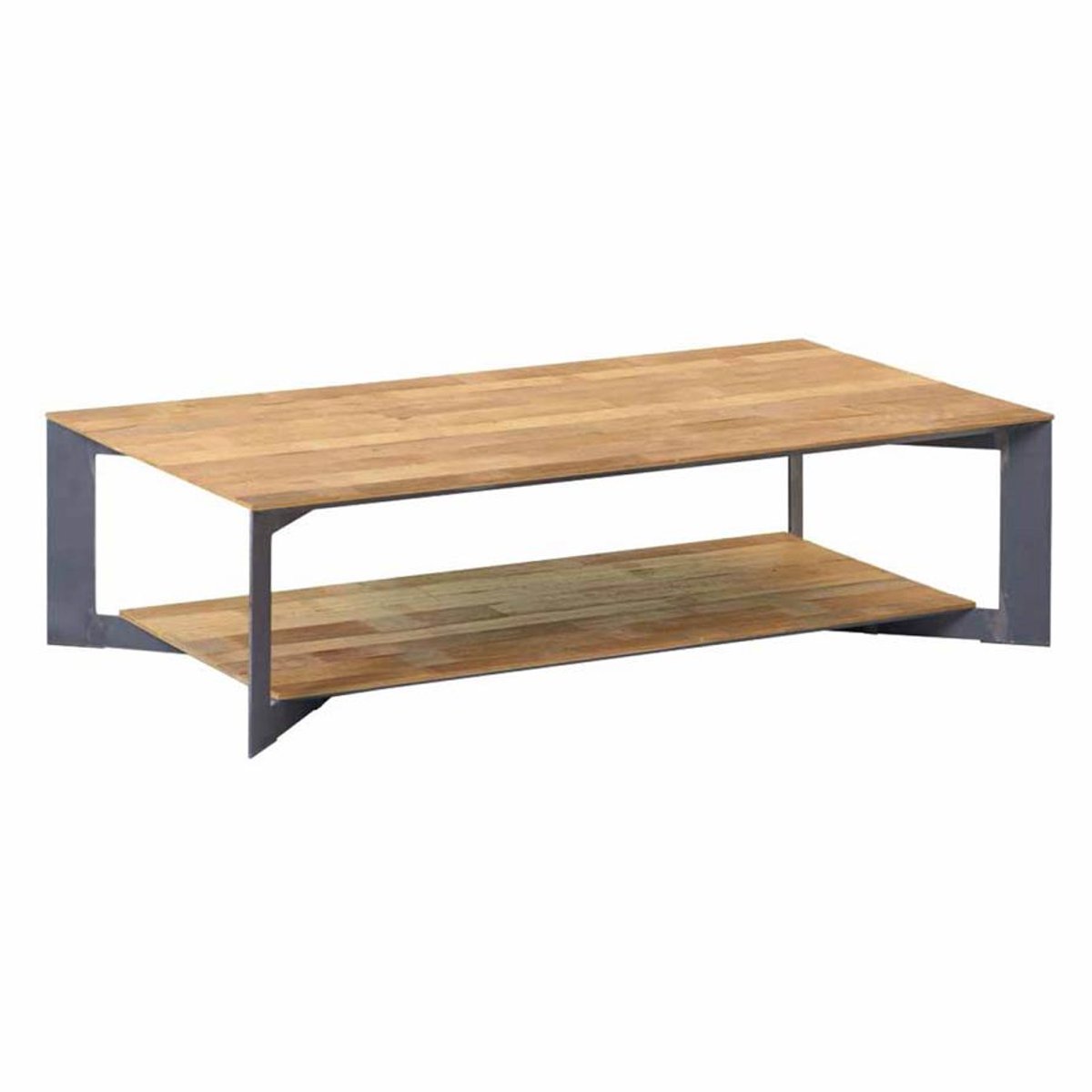 Tower Living Salontafel Pandora - Rechthoek Bruin Hout - 135x75x35cm
