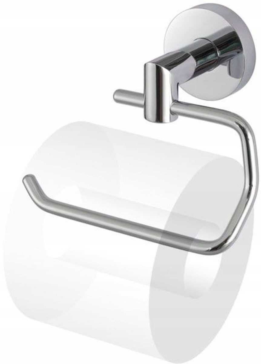 Merkloos Wandhouder Toiletpapier - Metaal, Chroom Afwerking