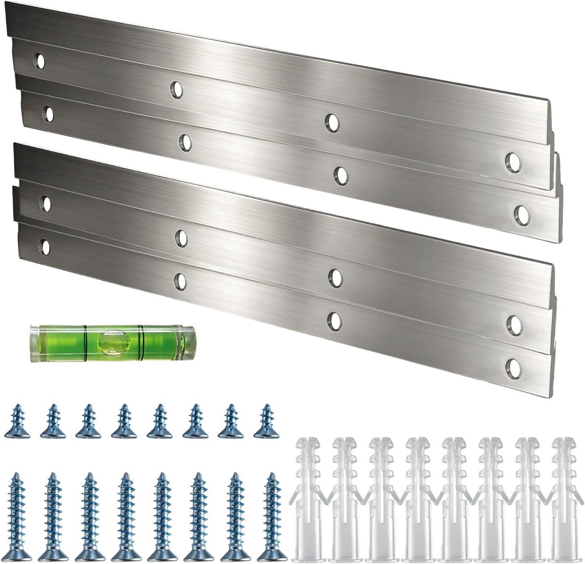 Beugels 23 cm - Aluminiumlegering - Z-haken - Voor zware voorwerpen - ShopVlot