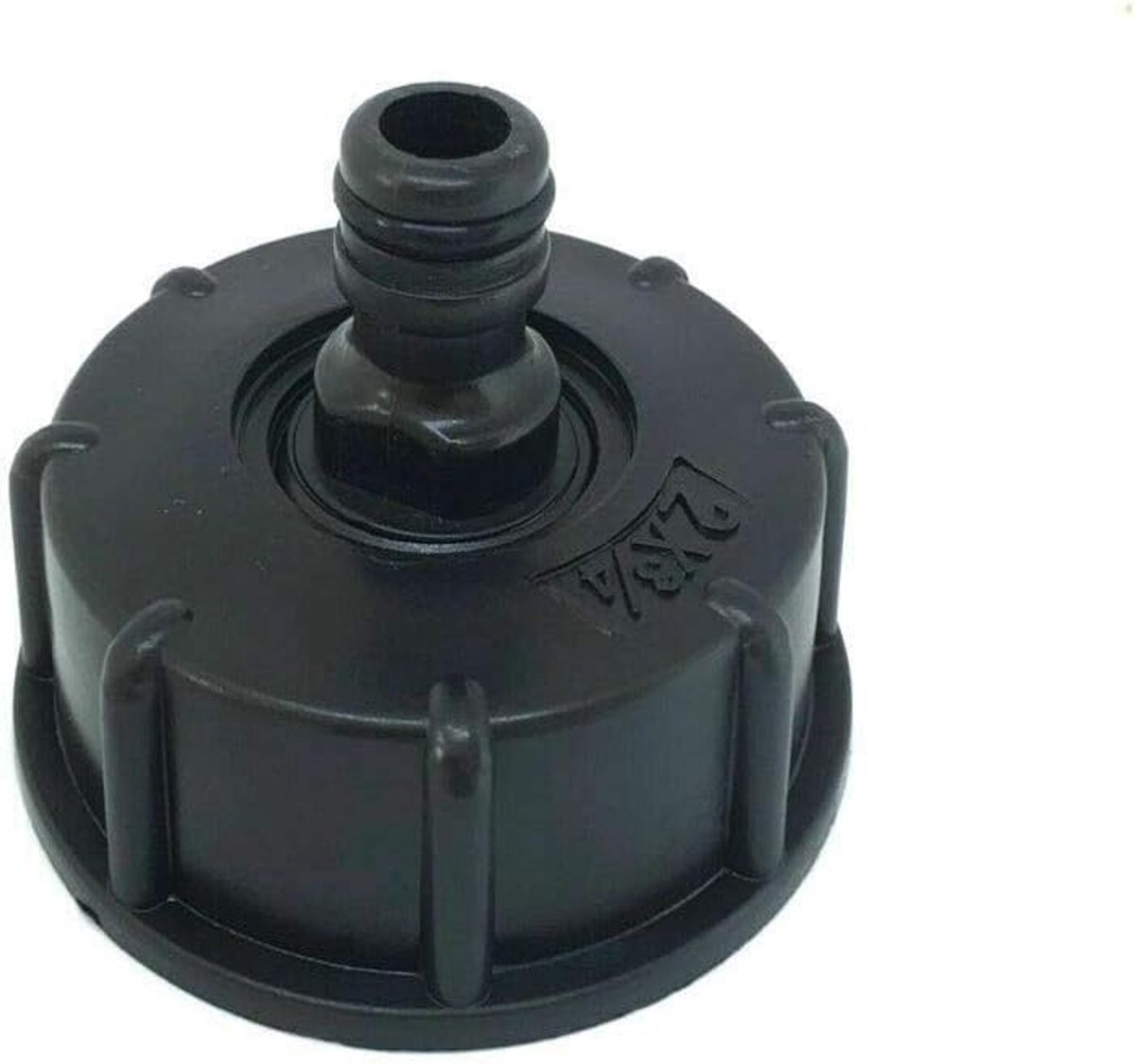TopHomer 1 Piece S60x6 IBC Tank Connector - 3/4" Male Quick Fitting with Seals for 1000L IBC Containers - ShopVlot