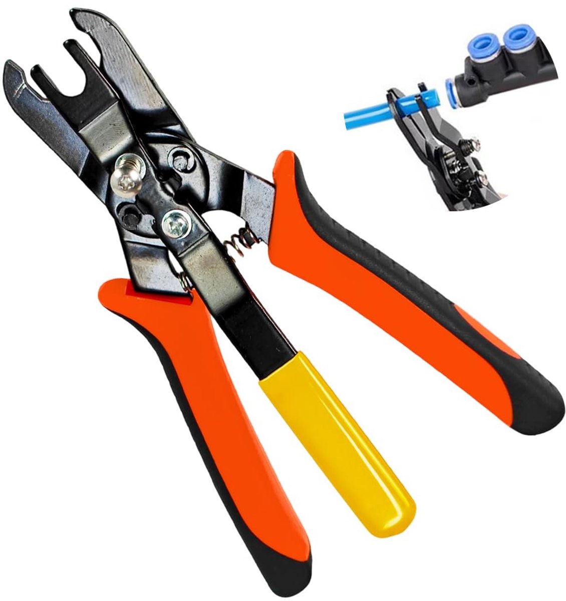 Push to connect couplings release tool, air hose removal tool for 6mm and 8mm pneumatic quick couplings, quick release - ShopVlot