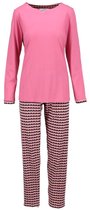 Katoenen dames pyjama beaujolais Ringella - Rood - Maat - 42