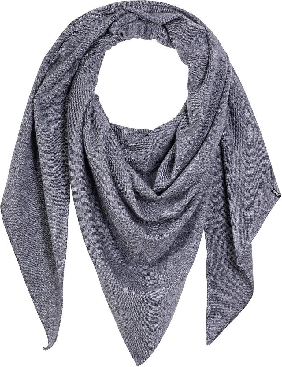Enter the Complex® Sjaal voor dames, driehoekige doek, halsdoek, 100% merinowol - ShopVlot