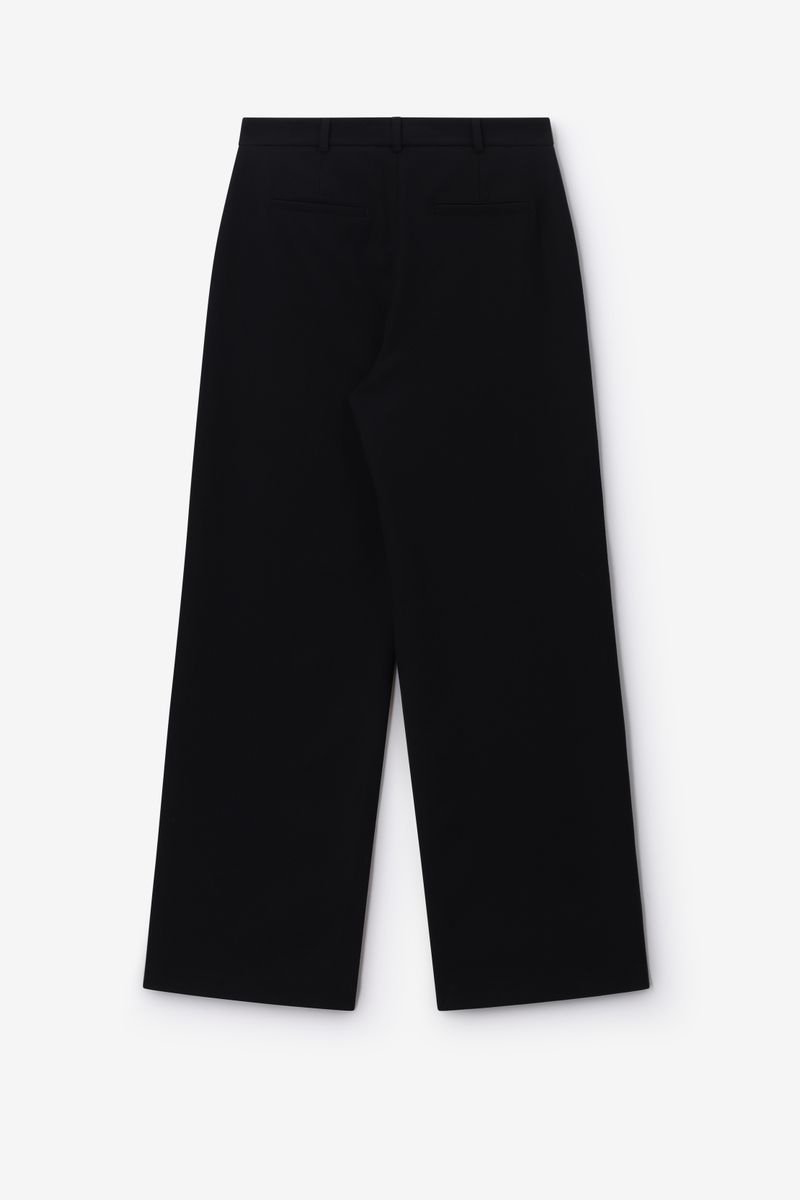 Sissy-Boy - Zwarte high waist wide leg broek