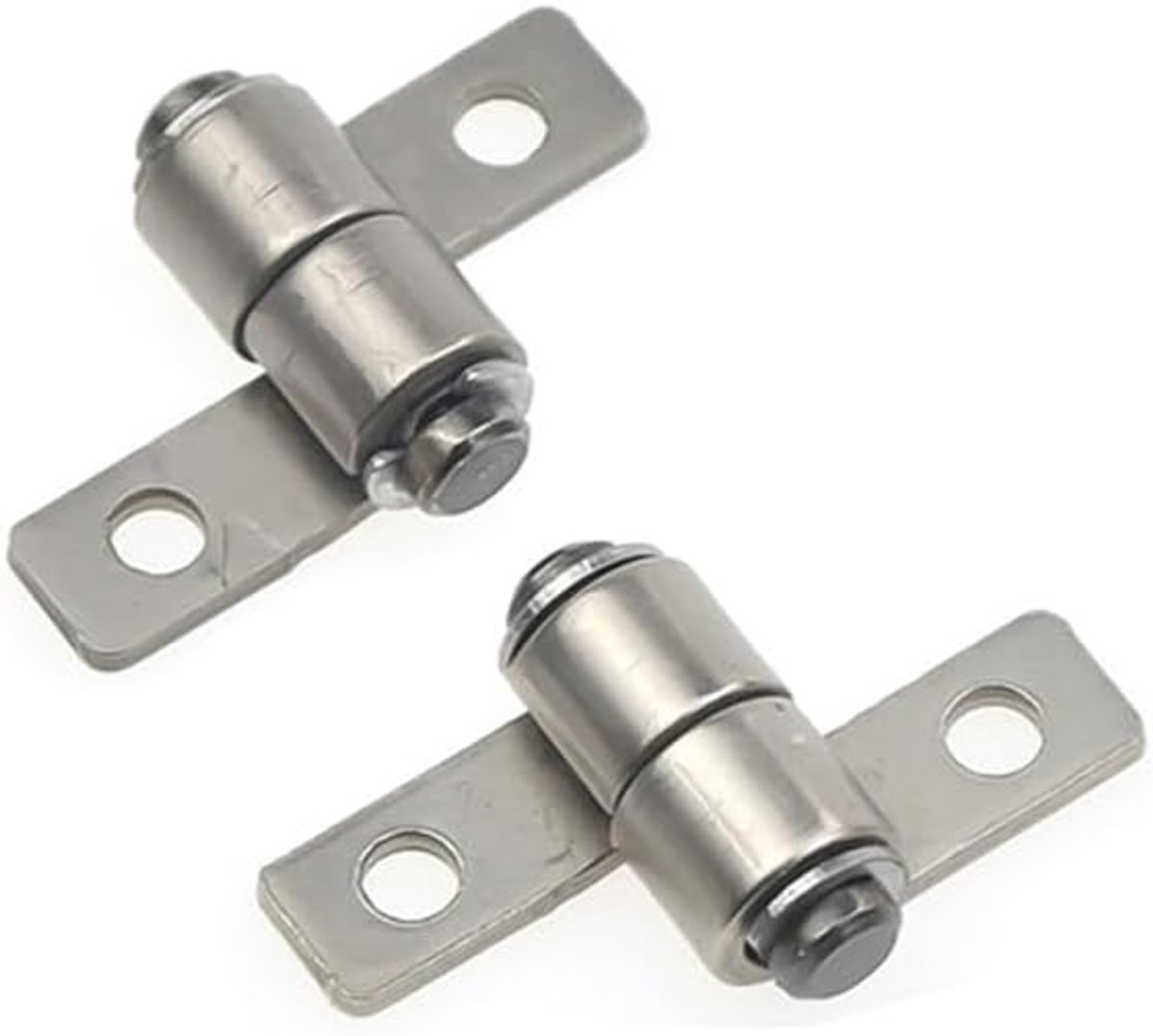 2Pcs Torque Hinge Shaft 360 Degree Flip Hinge, Positioning Hinges for Cabinets Boxes Equipment Doors Small - ShopVlot