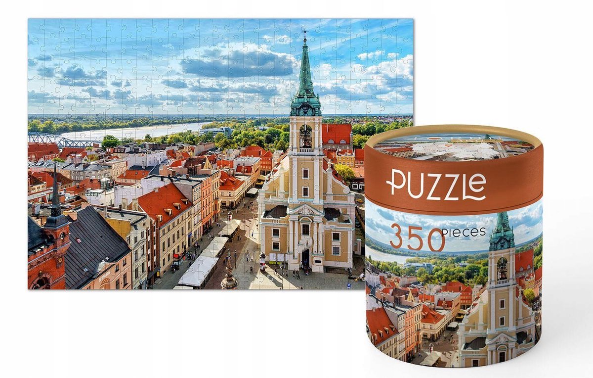 Puzzel 'Poolse Steden: Toruń' - 350 Stukken