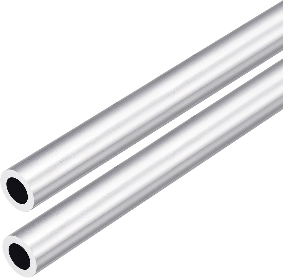 DMiotech 2Pack (13mm OD x 8mm ID) 6063 Aluminum Round Tube 300mm Length Industry Metal Tube for Machinery Frame - ShopVlot