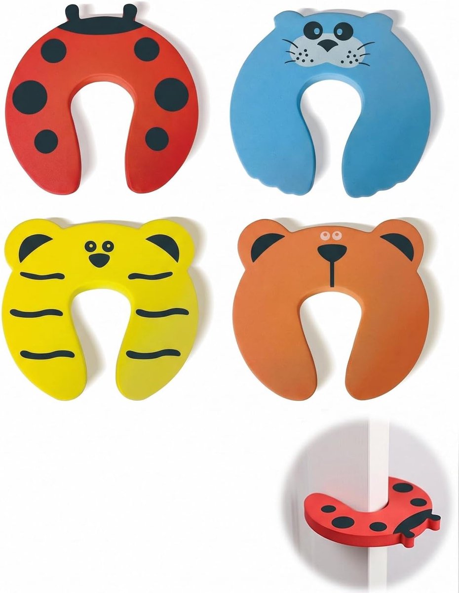 Deurstopper voor kinderen - vingerbescherming - schuim - veilig voor vingers - ShopVlot