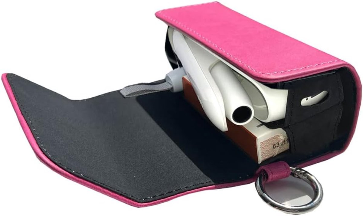 Pennenetui voor IQOS 3.0 + Duo - Roze - Met ruimte voor Heets en reinigingsset - Stijlvol ontwerp - ShopVlot