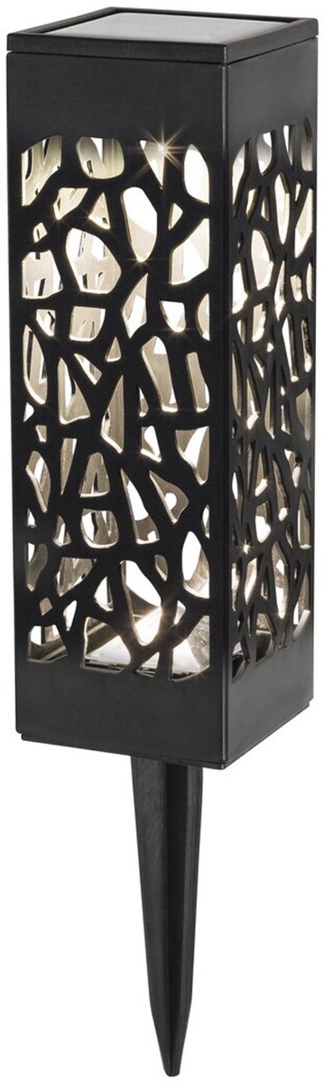 Rabalux - Mora-zonnelamp, 2 lm, buitenverlichting Grondverlichting voor buiten - beschermingsklasse IP23, kleur zwart, LED 0,16 W, 8949