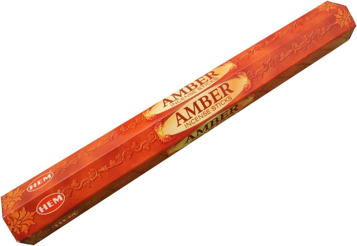 Hem Hex Amber Incense Sticks - ShopVlot