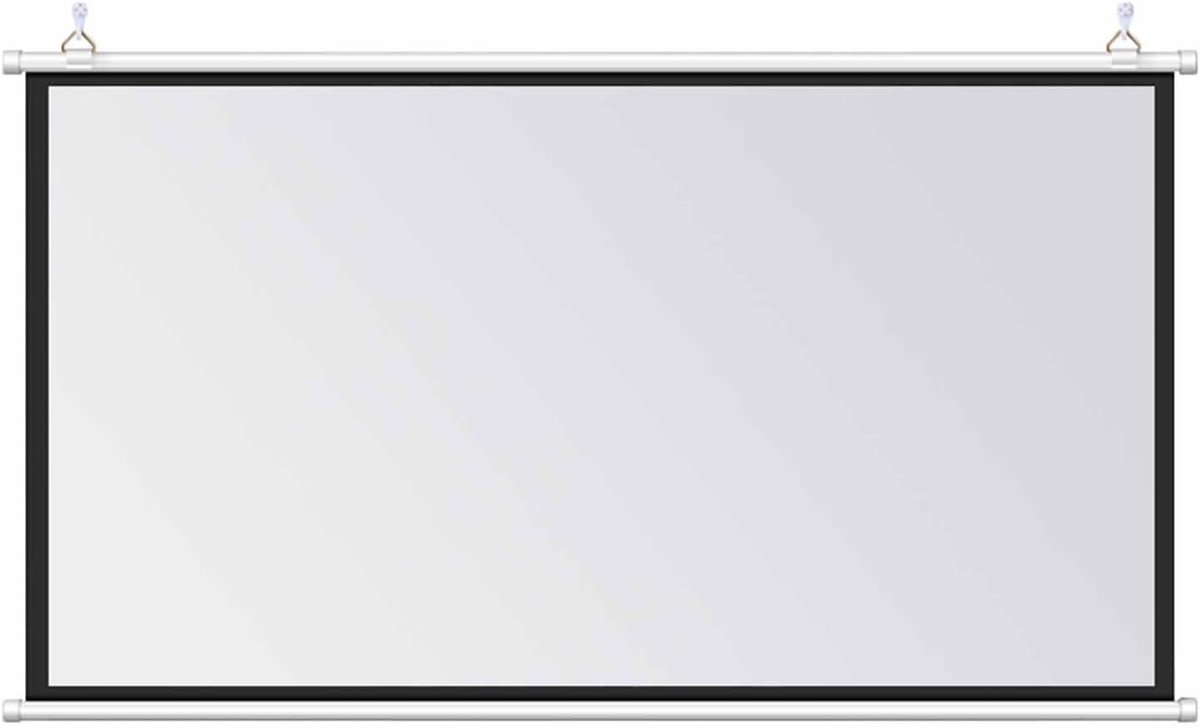 Projectiescherm - Filmscherm Beamer - Thuisbioscoop Creëren - HD Optisch Oppervlak - 72 inch (4:3) - Wit
