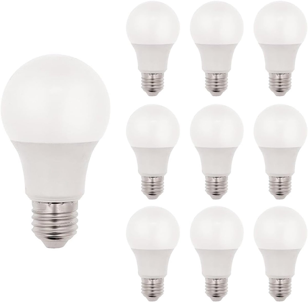 LED Lamp - Energiezuinige Lamp - Werkplaats Verlichting - Vervangt 90W - 10 Stuks - Wit