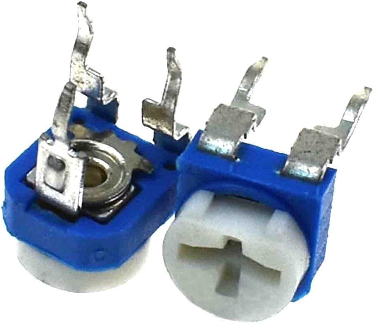 Variabele Weerstanden - Trimmer Potentiometer - Elektronische Circuits Aanpassen - 20 Stuks Set - 20K Ohm - null