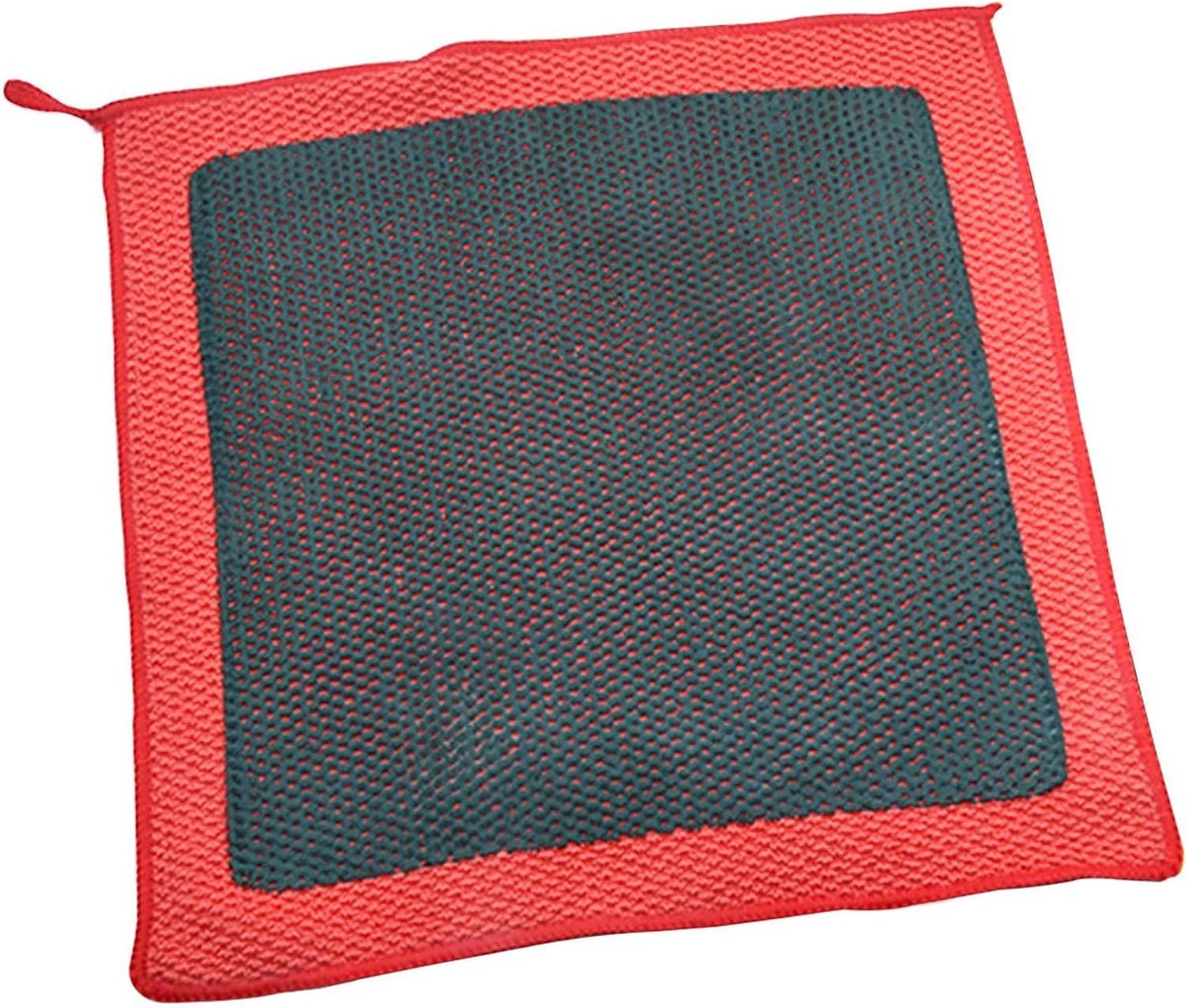 Autodetaillering Doek - Klei Handdoek - Auto Reinigen - Verwijdert Vuil Zonder Kras - 30x30cm - Rood