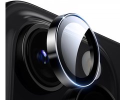 ESR Armorite Camera Lens Protector Geschikt voor Apple iPhone 16 Pro / 16 Pro Max - 9H Tempered Glass - Case Friendly - Zwart (1-Pack)