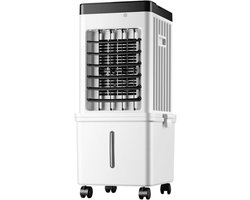 Mobiele Airco - Verkoeler Ventilator - Ruimte Koelen - Verdampingskoeling - 15 liter tank - Wit