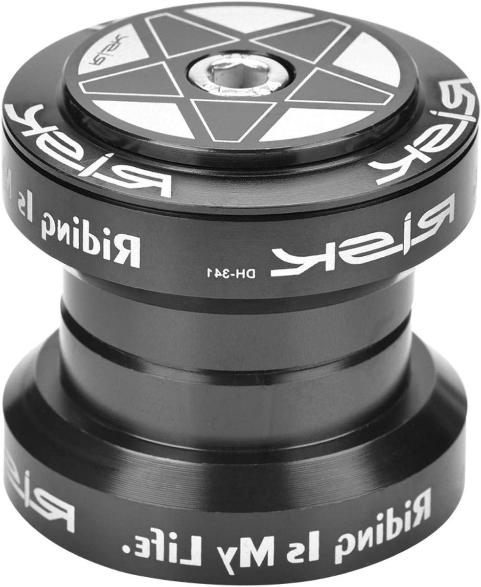 Aluminium Fiets Headset 34mm voor 28.6mm Rechte Voorvork, Lichtgewicht en Duurzaam Ontwerp, Ideaal voor Fietsaccessoires