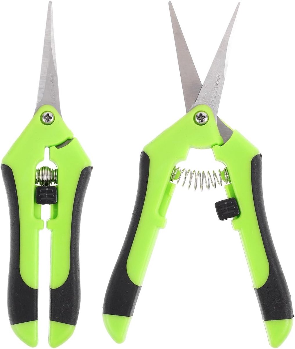 Handmatige Snoeischaar Set - 2 Stuks Professionele Tuinschaar voor Planten, Bloemen en Bomen