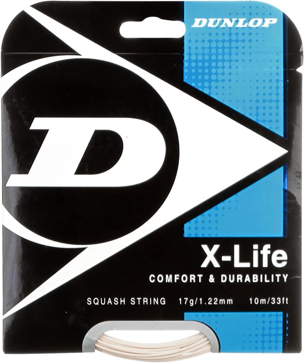 Squash Snarenset - Dunlop Snaren - Sporten - X-life Technologie - 1.2mm - Natuurlijk