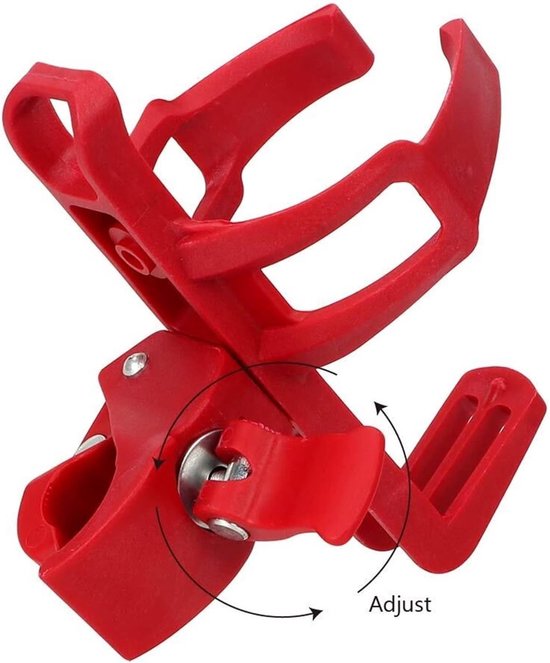 Fiets Bekerhouder - Drankhouder Motorfiets - Dranken Meenemen - Clip Mount Stand - 1 Stuk - Zwart — afbeelding 3