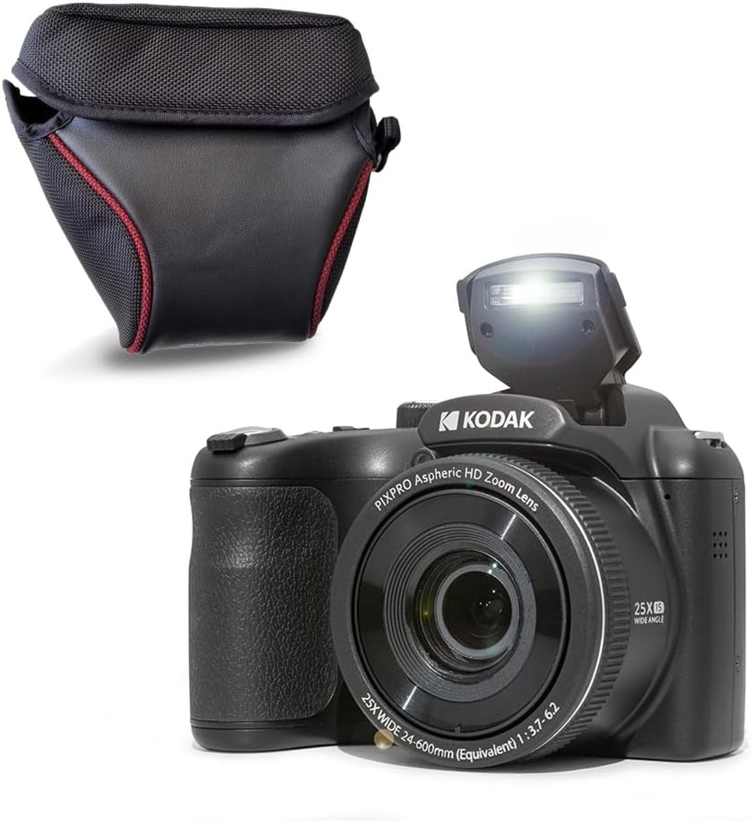 Digitale Camera - Compacte Camera - Herinneringen Vastleggen - 25x Optische Zoom - 16 MP - Zwart