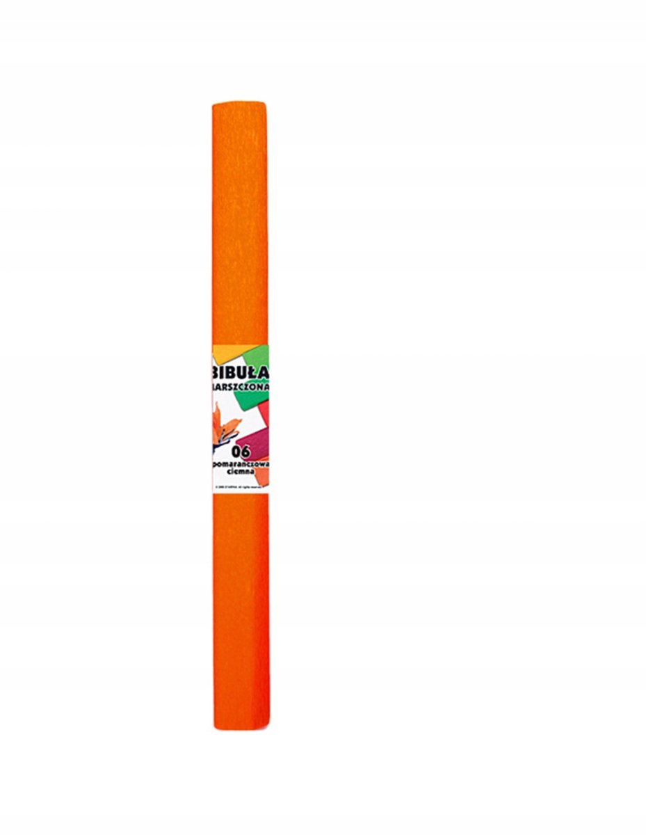 BTS - Kreppapier - Oranje - 50x200 cm