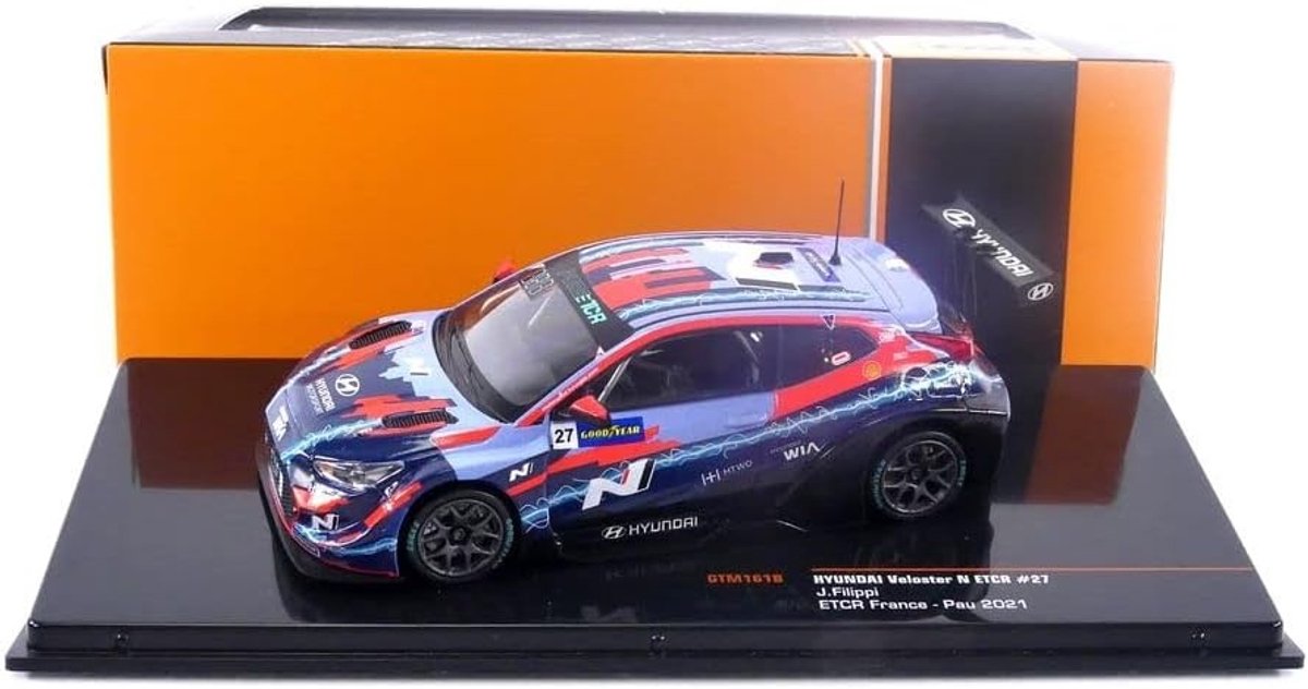 Hyundai Veloster N ETCR #27 ETCR France 2021 - 1:43 - IXO Models