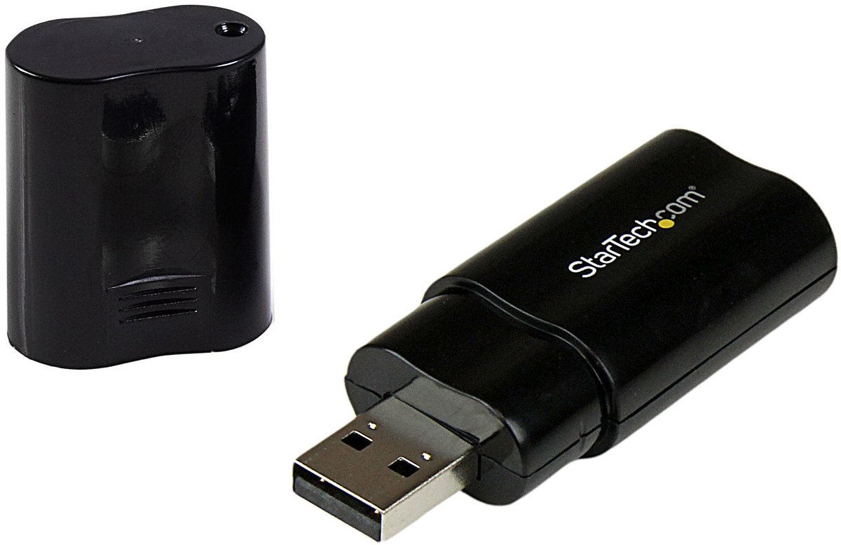 StarTech USB Stereo Audio Adapter Externe Geluidskaart