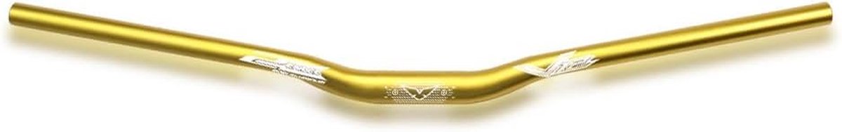 MTB Fietsstuur - Riser Bar Aluminium - Mountainbiken - Schokabsorberend Lichtgewicht - 780mm - Goud