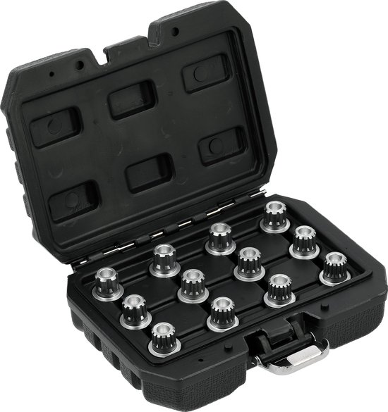 Professionele Velgenslot Demontageset voor VAG (Audi, VW, Seat, Skoda) - 12-delig - Premium CrMo Staal - Slagvaste 1/2" Doppenset — afbeelding 2