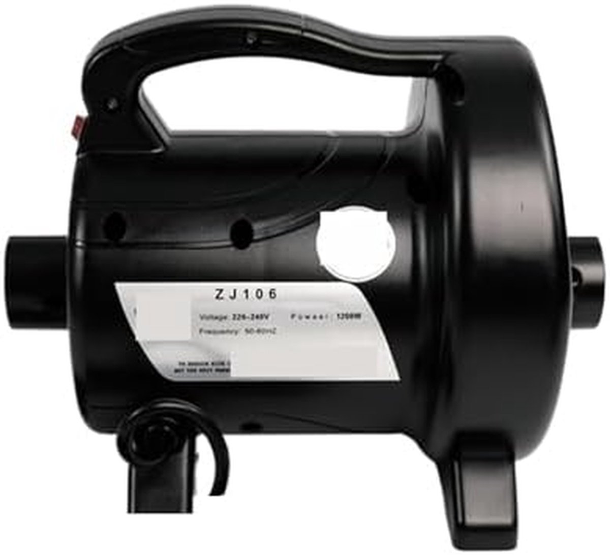 Elektrische Luchtpomp - Opblaasbare pomp - Boot & Tent - Krachtige 1200W Motor - 3500 L/min - Zwart