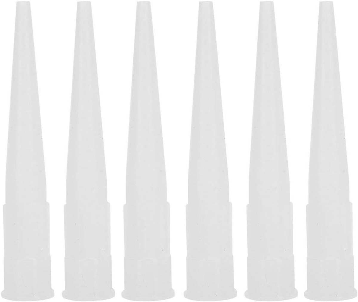 Kitmondstukken - Afwerkingsmonden Afdichtingskoppen - Kit aanbrengen - Binnendraad ontwerp - 30 stuks - Grijs