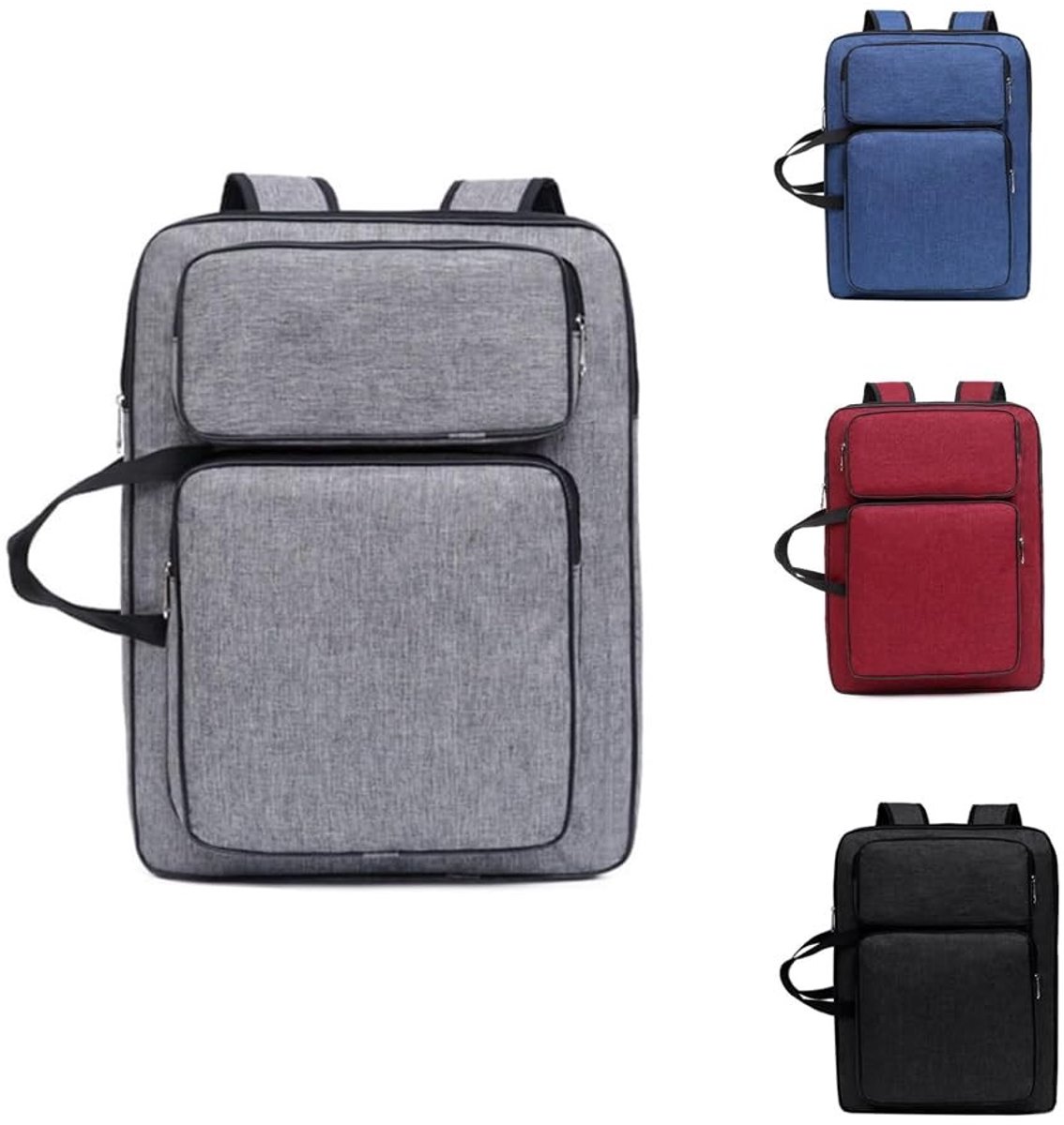 Omgoods - Waterdichte A3 Kunst Portfolio Tas voor Tekenen en Schilderen