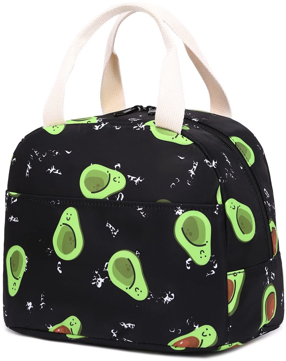 Omgoods - Geïsoleerde Lunchtas voor Vrouwen en Kinderen - Avocado