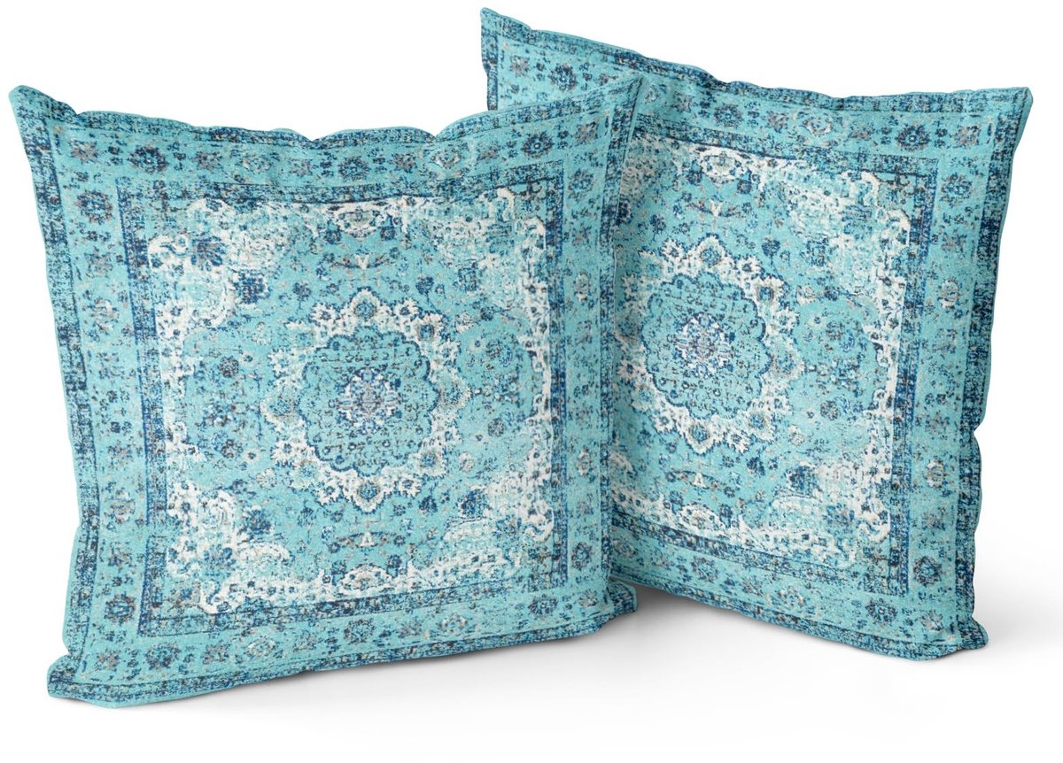 Omgoods - Set van 2 Boho Kussenhoezen 50x50 cm voor Sofa en Bed