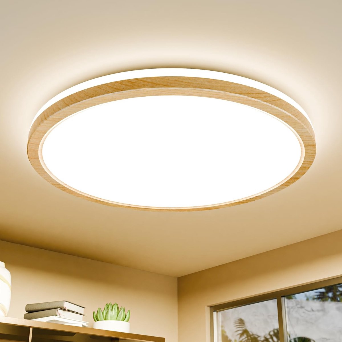 Omgoods - LED Plafondlamp Rond 24 W voor Diverse Ruimtes