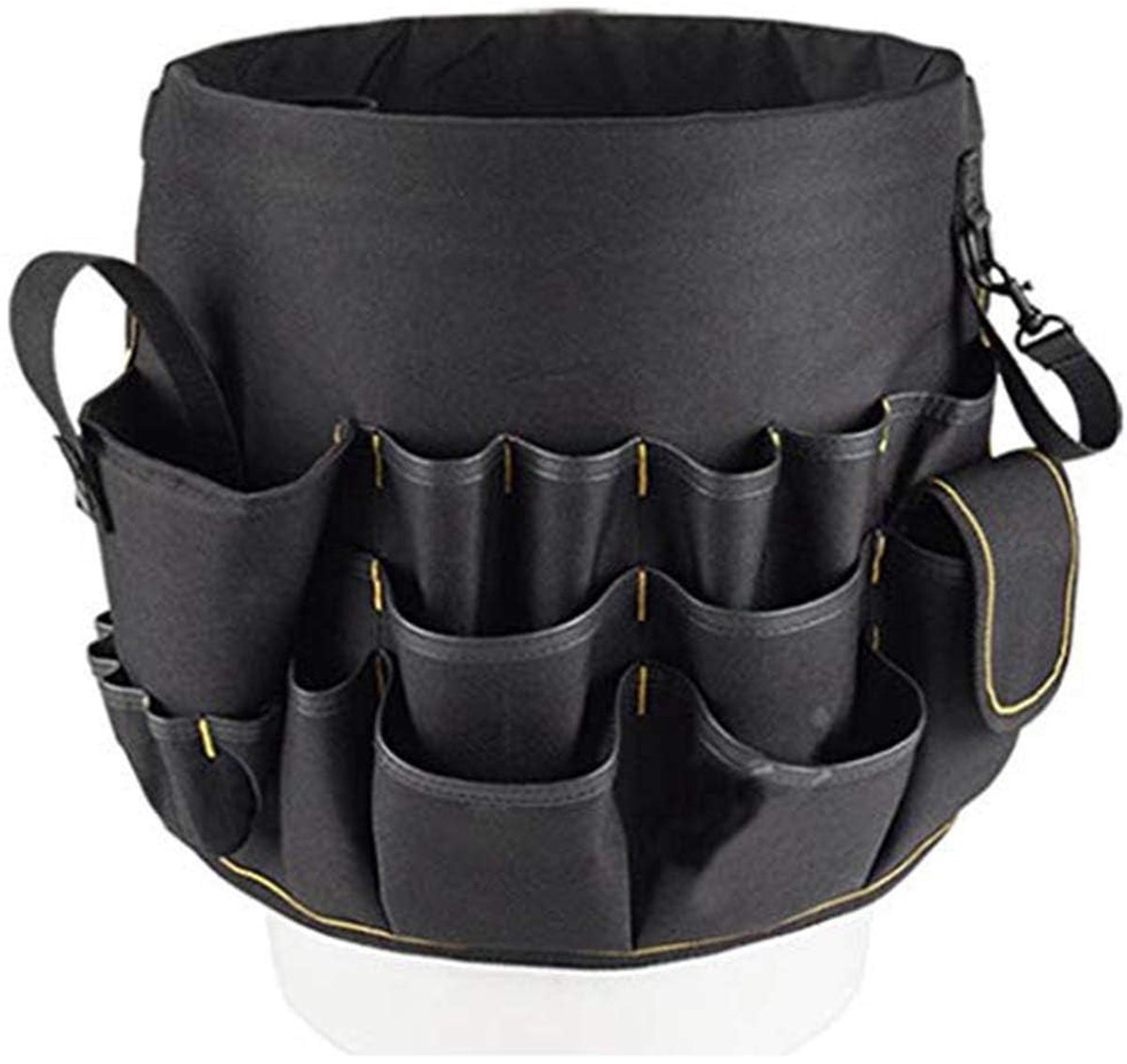 Omgoods- Gereedschapsemmer 56 Pockets - Gereedschapsorganizer - Waterdicht - Duurzaam - Lichtgewicht - Max. 10kg Belastbaar - Gereedschap Organizer