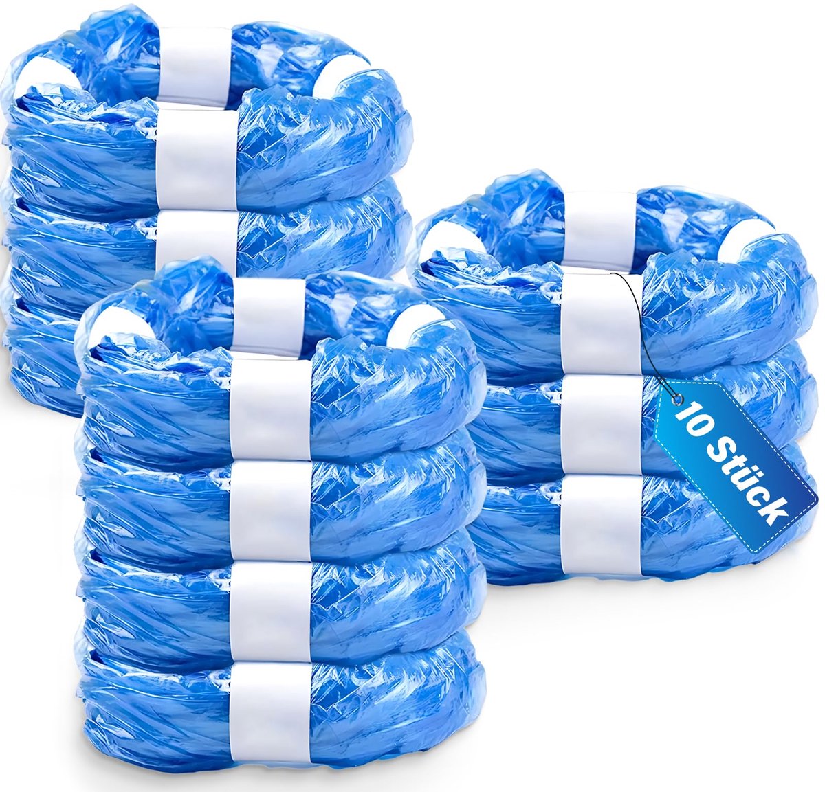 Omgoods- Navulverpakkingen 10 Stuks - Navulcassettes - Luieremmerfolie - Hoge Compatibiliteit - Perfecte Pasvorm - Duurzame Oplossing