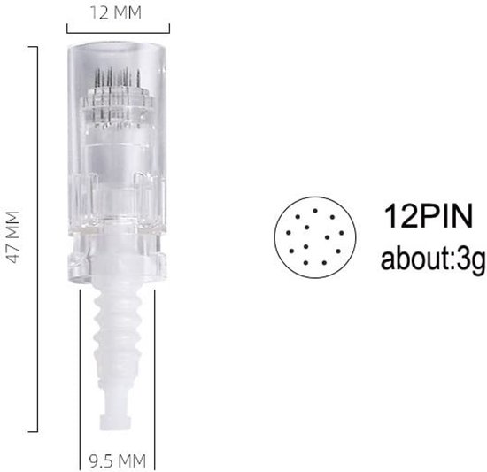 Omgoods - 10 Stuks Micro Needling Cartridges 12PIN voor Pen — afbeelding 3