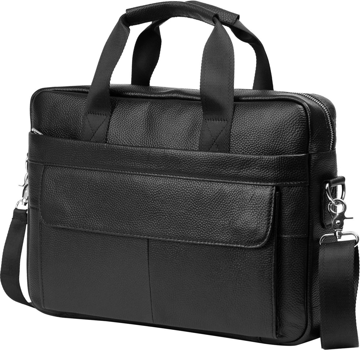 Omgoods - Leren Laptoptas voor Zakenreizen en Dagelijks Gebruik