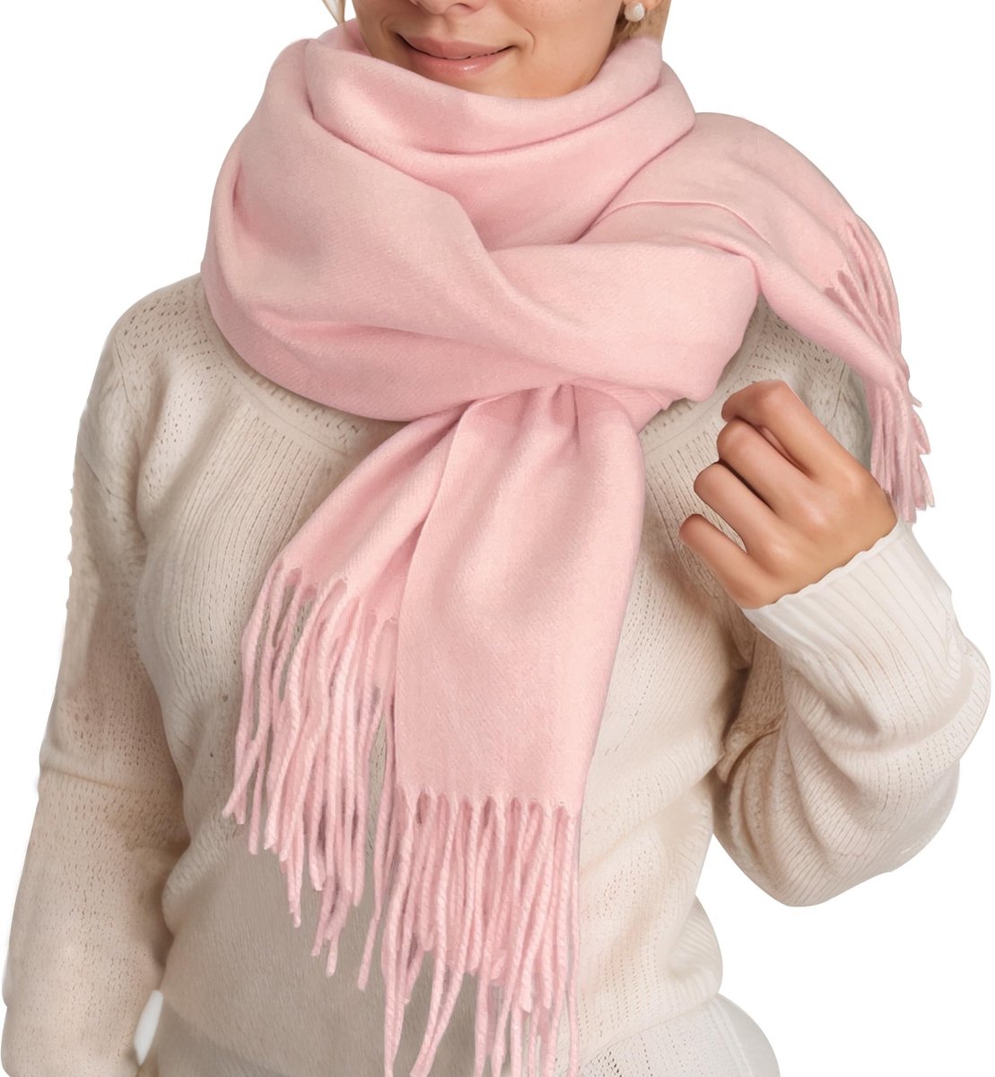 Omgoods - Luxe Cashmere Sjaal voor Vrouwen, Ideaal voor de Winter