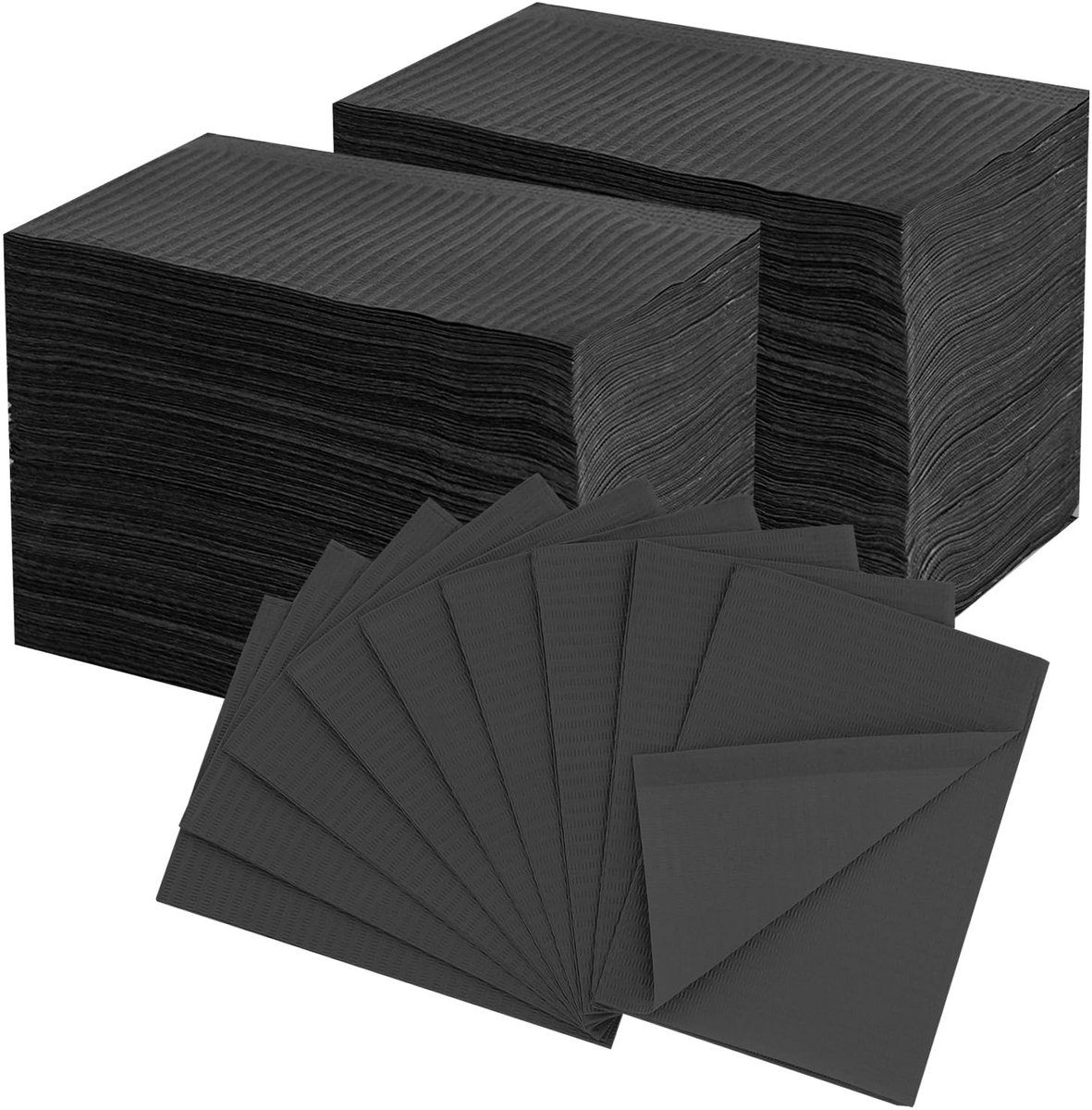 Omgoods - 250 Stuks Waterdichte Slabbetjes voor Nagelsalon en Wimper Tech