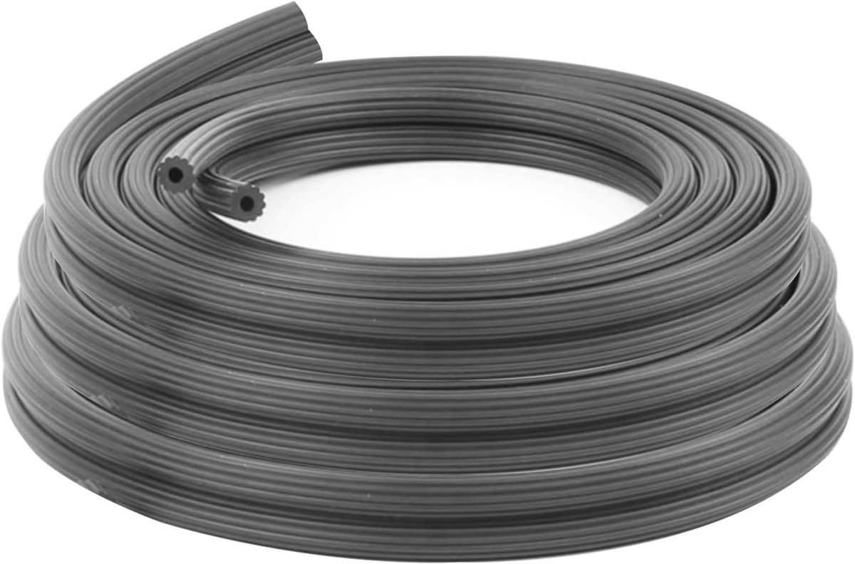 SnelShoppen - Rubber Tape voor Installatie, 30 m, Diameter 3 mm, Rubber Band voor Reparatie, Rubber Koord voor Horren, Insectengaas, Wind- en Stofdich