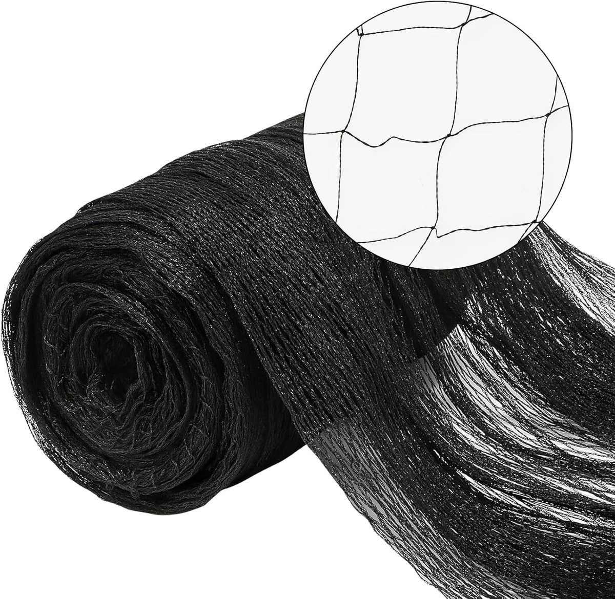 SnelShoppen - Vogelnet, Tuinnet, Herbruikbaar Tuinnet, Bescherming voor Groenten, Fruit, Bloemen, 20 x 20 mm, 5 x 10 m, Duurzaam Nylon, Ideaal voor Tu