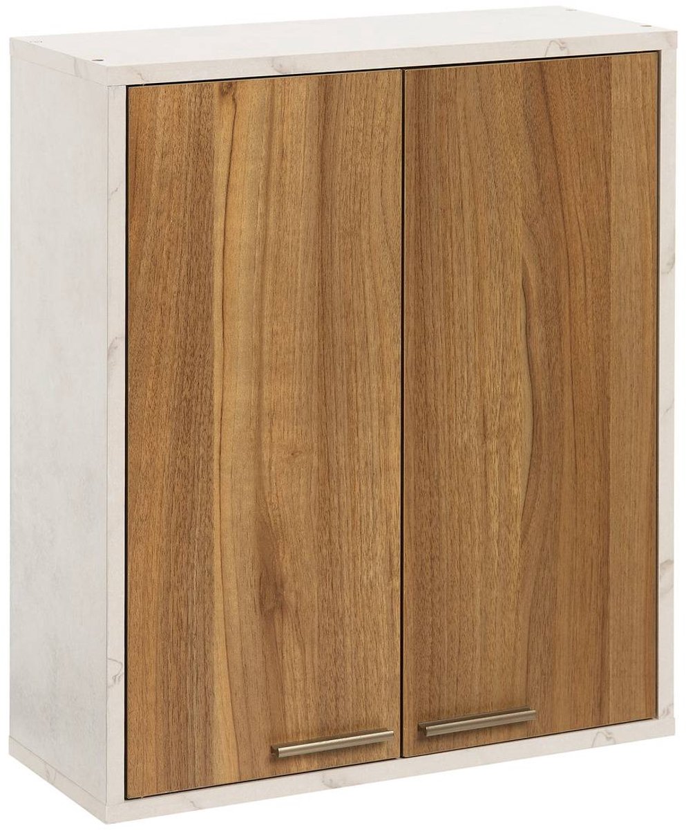 Hangkast met 2 deuren in marmerlook COME