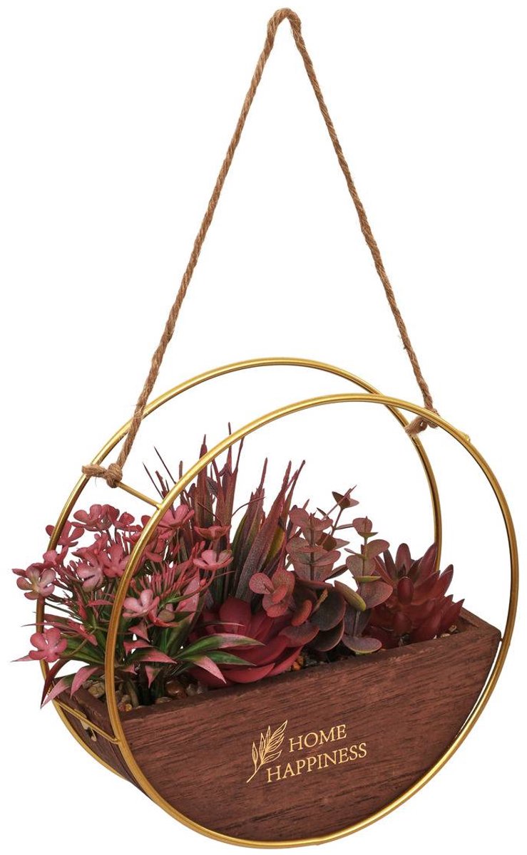 Plante artificielle Krist H.20cm marron