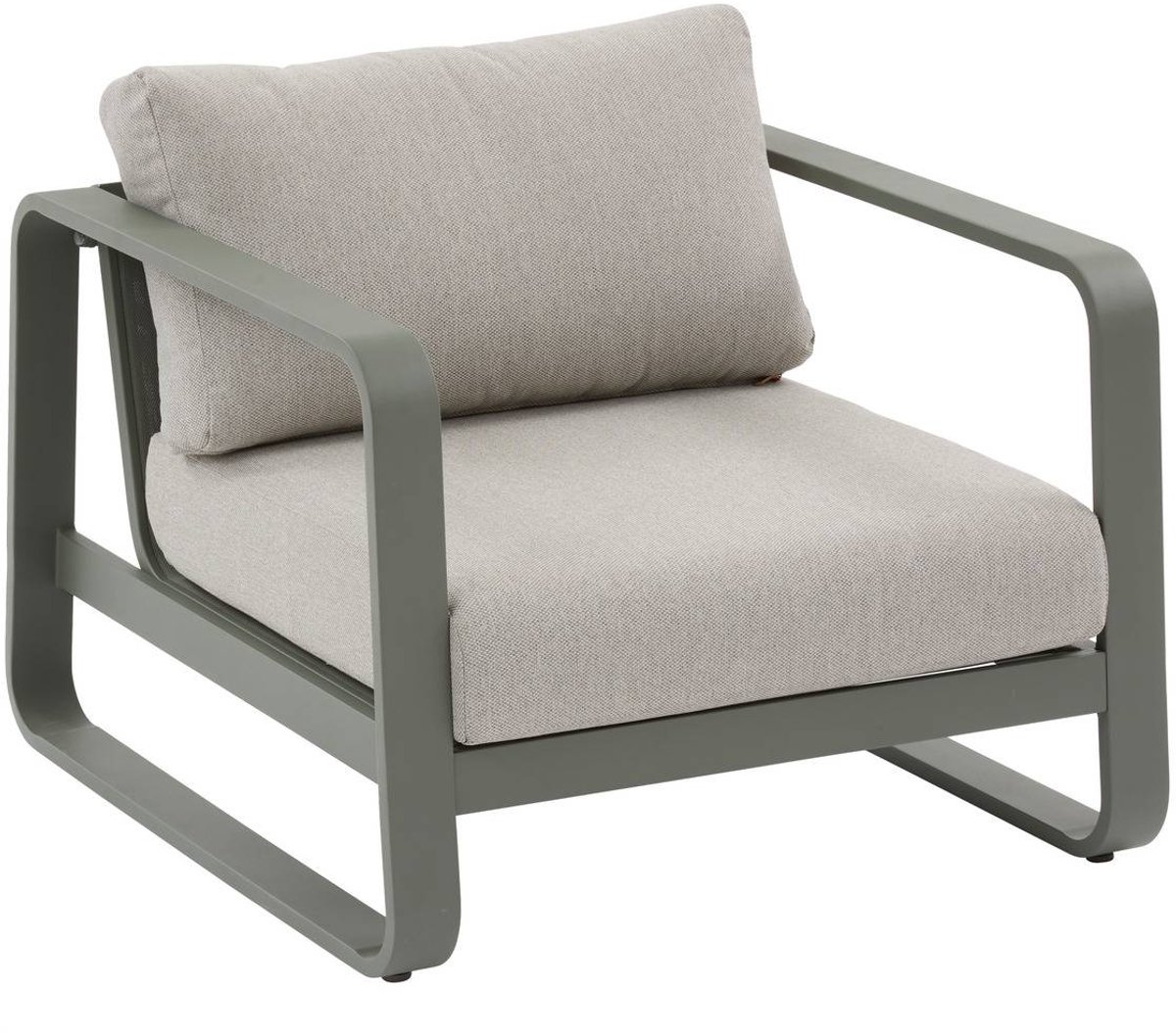 Lage aluminium tuinfauteuil DOMILLY