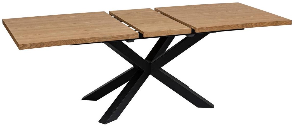 Uitschuifbare houten eettafel voor 6/8 personen OLAF